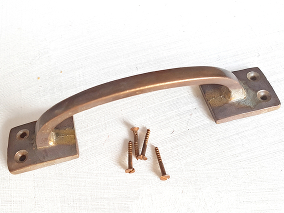 Large Brass Door Handle