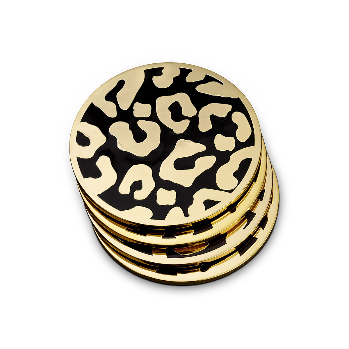 L'Objet I Leopard Coasters