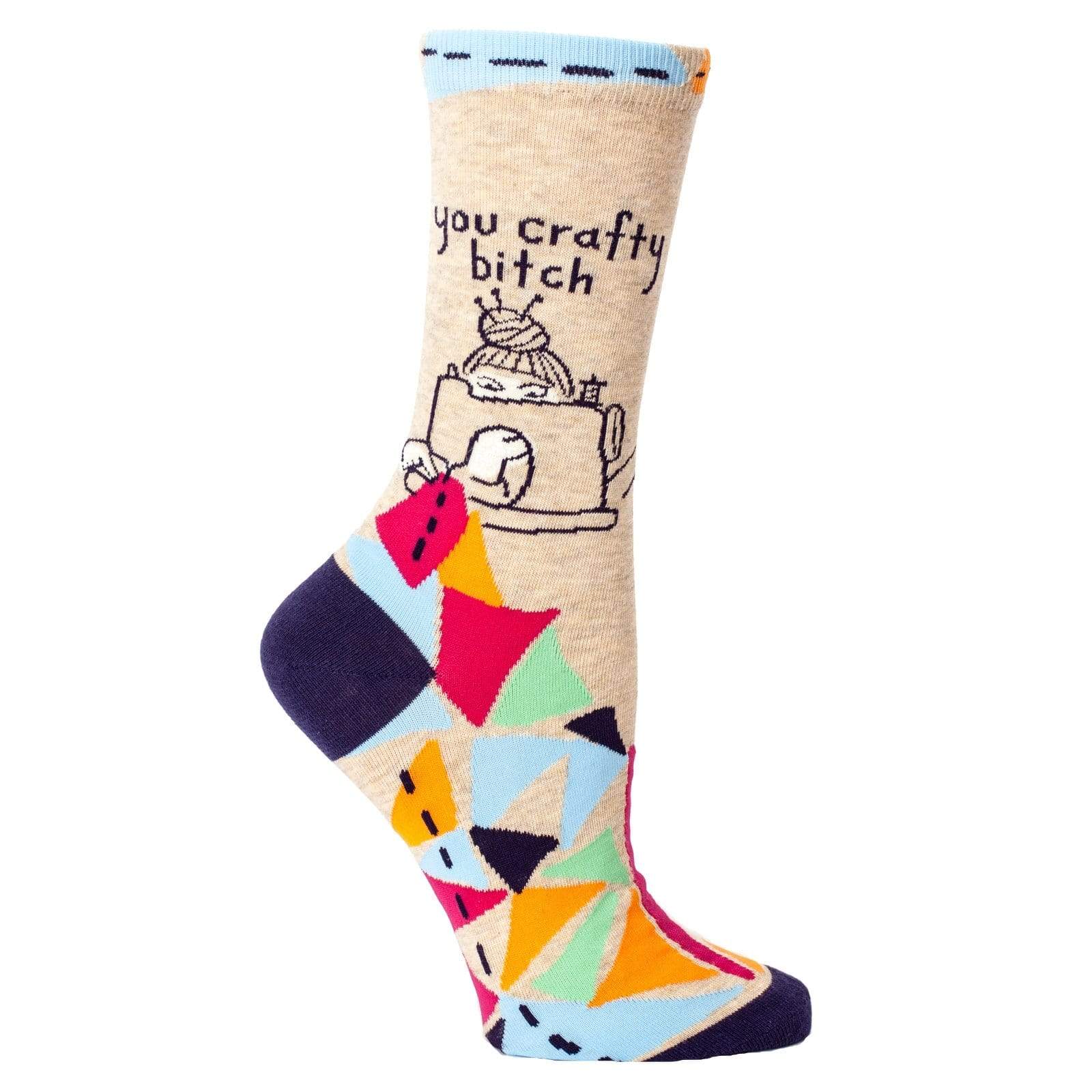 You Crafty B*tch Women's Crew Socks