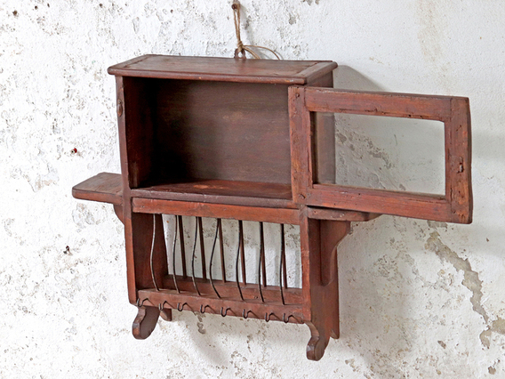 Small Wall Cabinet Brown