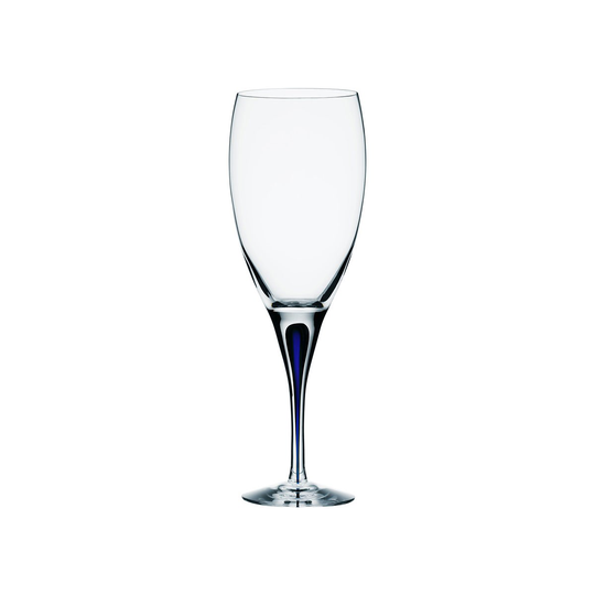 Orrefors Of Sweden I Intermezzo Blue Wine 19cl (17cl)
