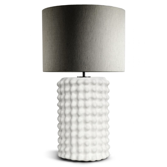Porta Romana I Large Husk Lamp Plaster White
