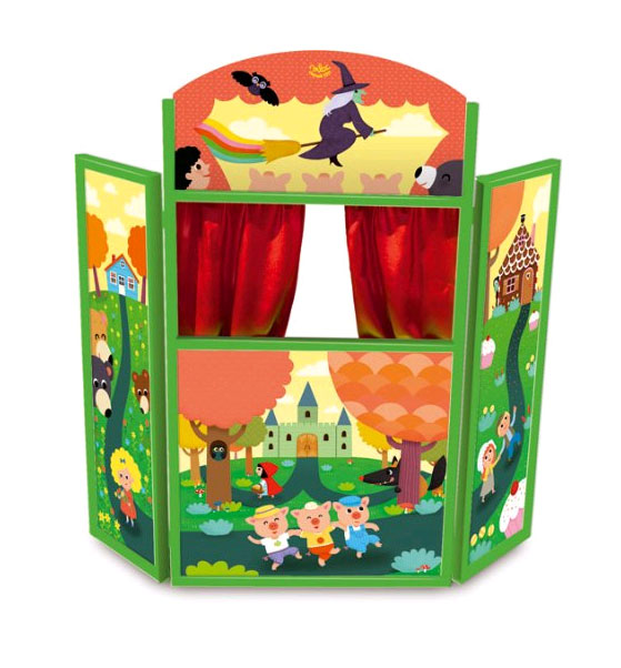 Vilac - Wooden Fairytale theatre (4624)
