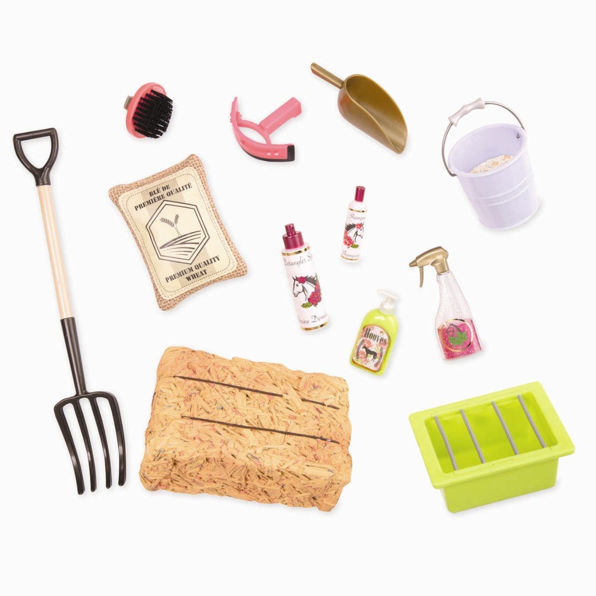 Our Generation - Hay and Neigh Horse Care Set (737476)
