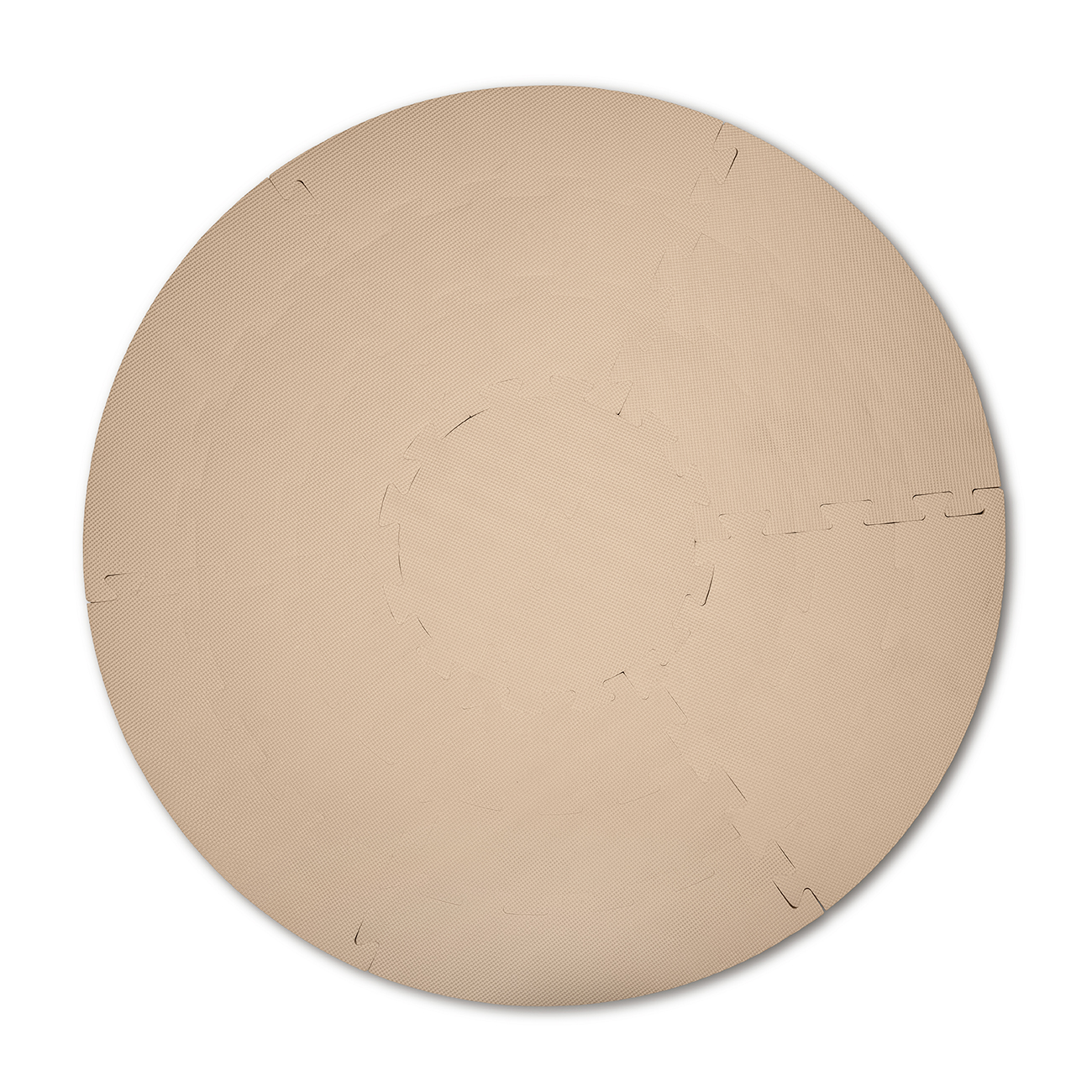 ​That's Mine - Foam Play Mat Cirkel - Soft Beige (PM2109)