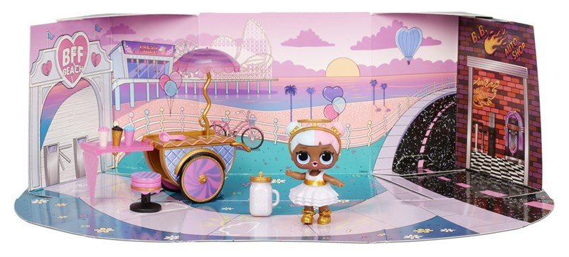 L.O.L. Surprise - Furniture with Doll (Wave 3) - Sweet Boardwalk - Sugar (561736xx3)