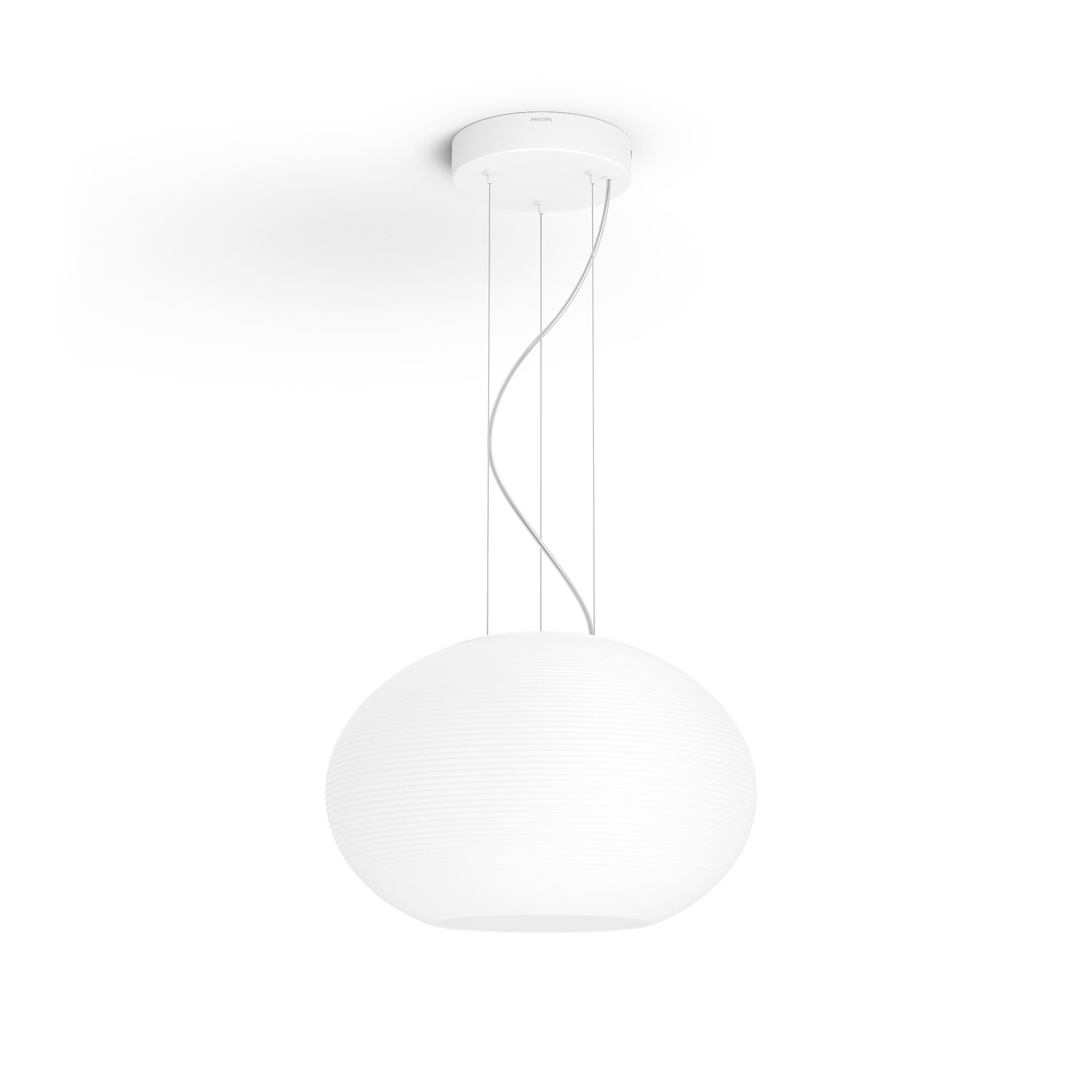 Philips Hue - Flourish Pendant Light - White & Color Ambiance - Bluetooth