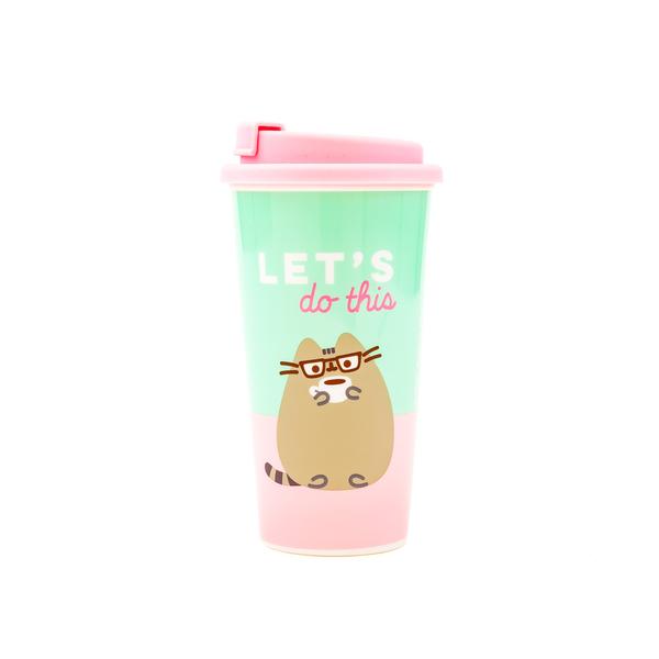 Pusheen Let's Do This Travel Mug