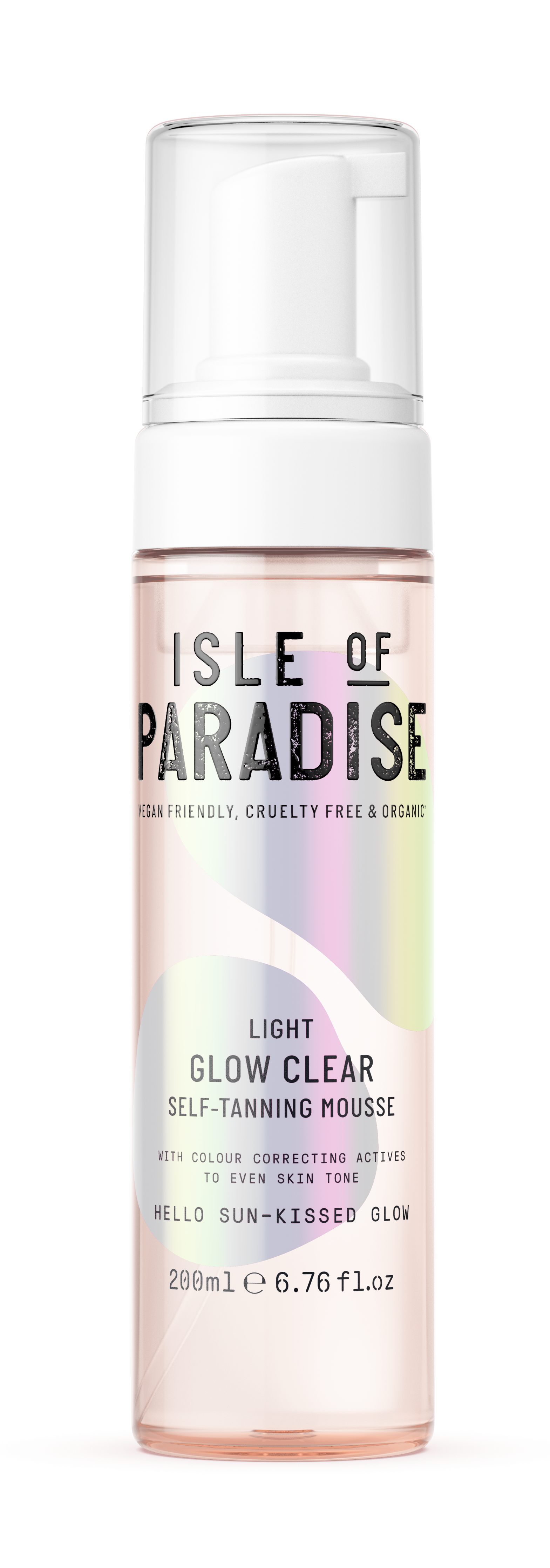Isle of Paradise - Light Glow Clear Self Tanning Mousse 200 ml