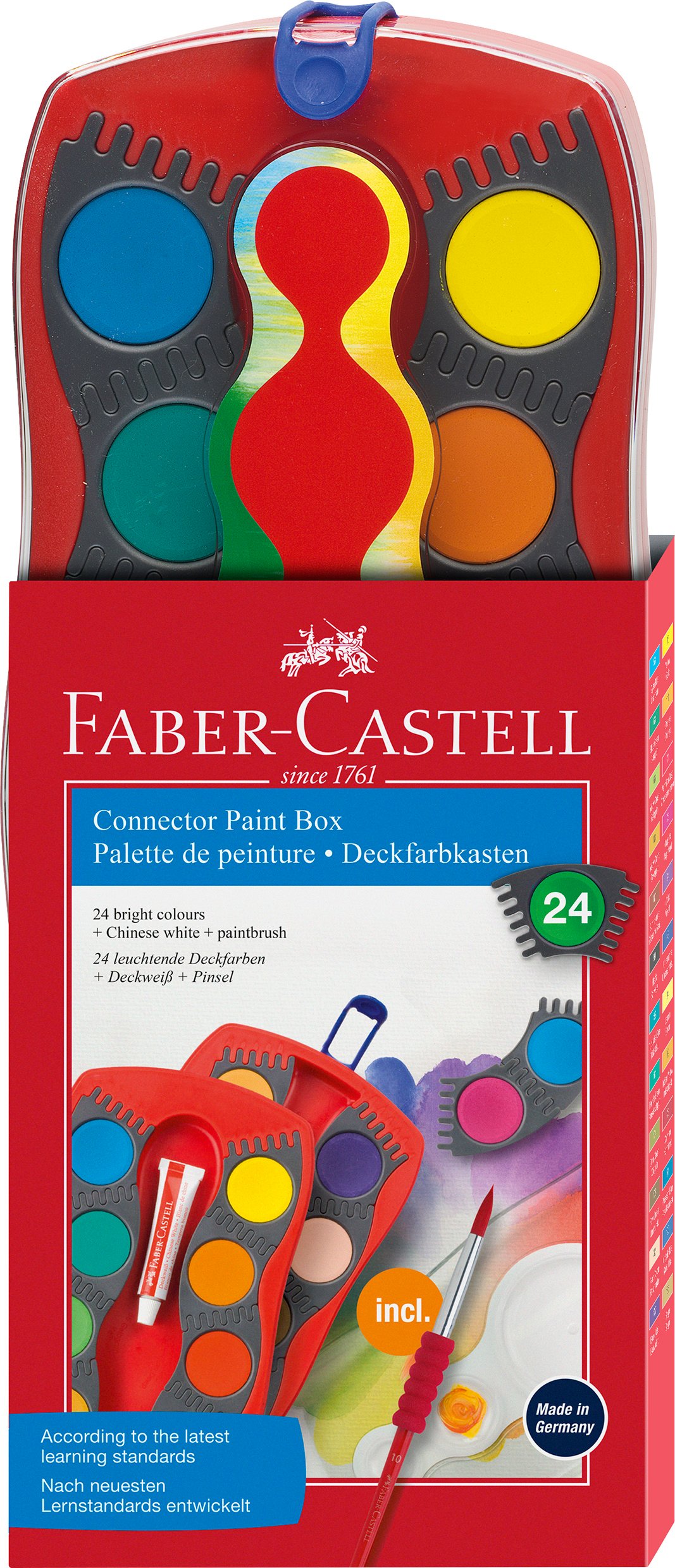 Faber-Castell - Connector Paint Box - 24 ct (125029)