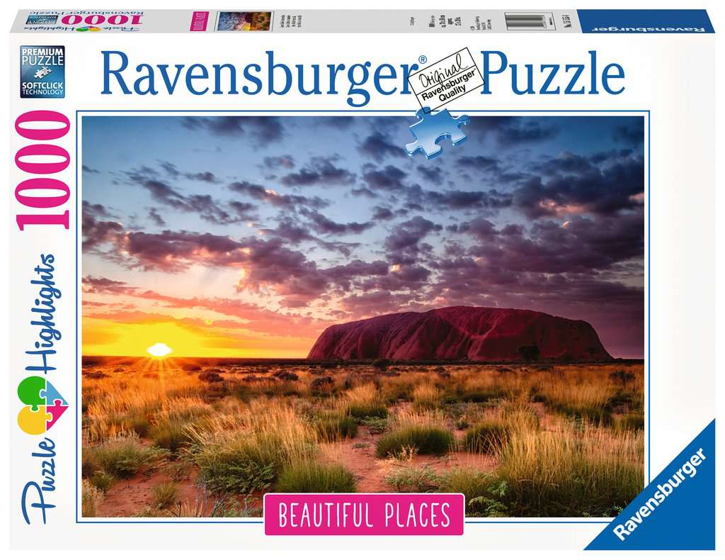 Ravensburger - Puzzle 1000 - Ayers Rock, Australia (10215155)