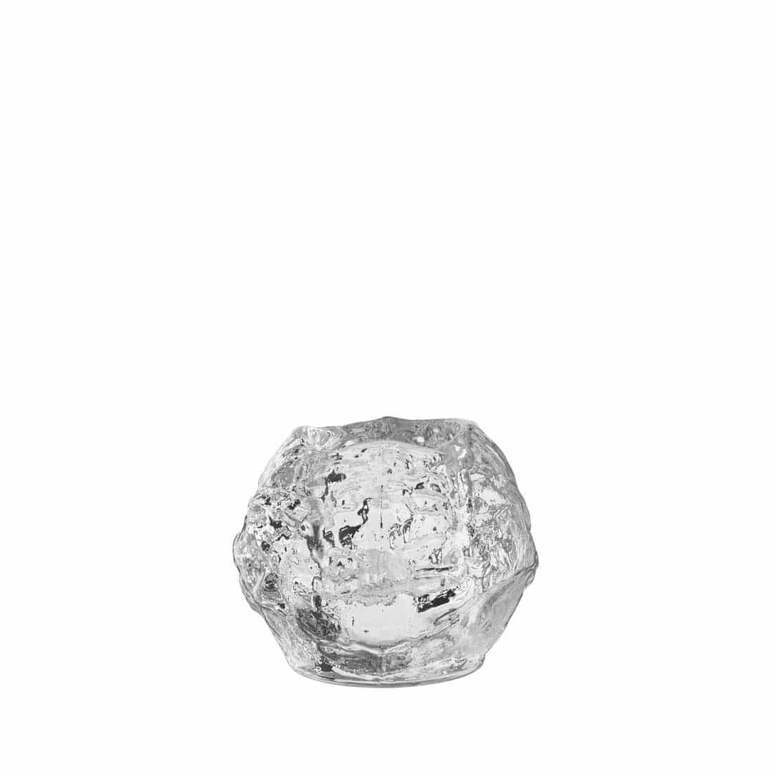 Orrefors Of Sweden I Snowball Votive H 90MM