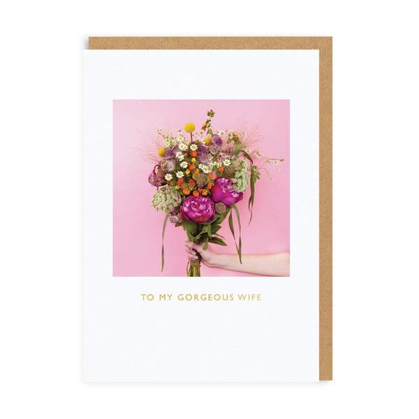To My Gorgeous Wife Greeting Card
