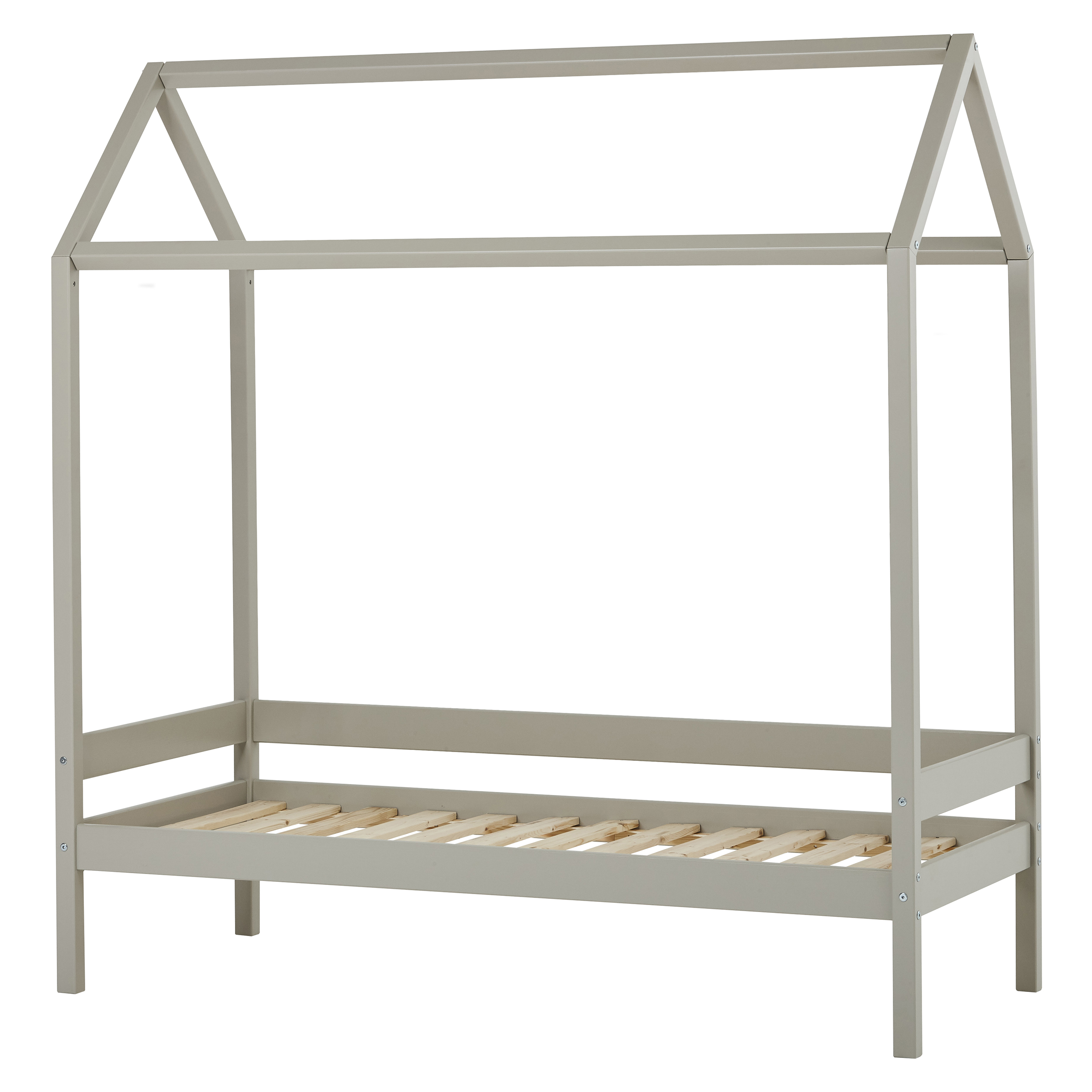 Hoppekids - IDA-MARIE House Bed 70x160cm - Dove Grey