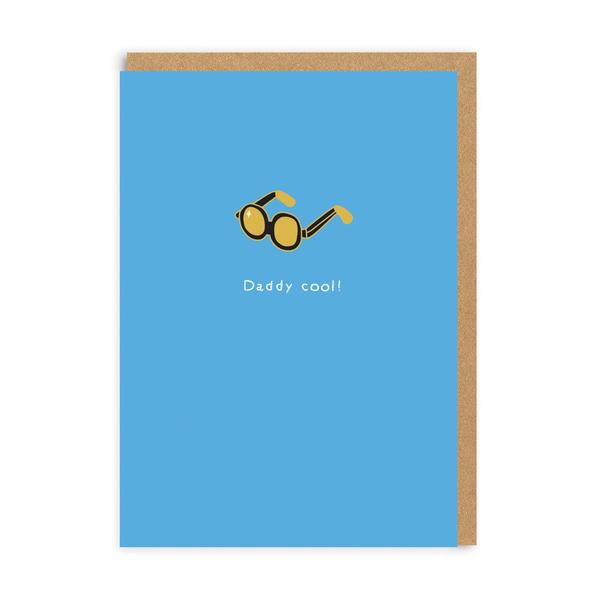 Daddy Cool Enamel Pin Greeting Card