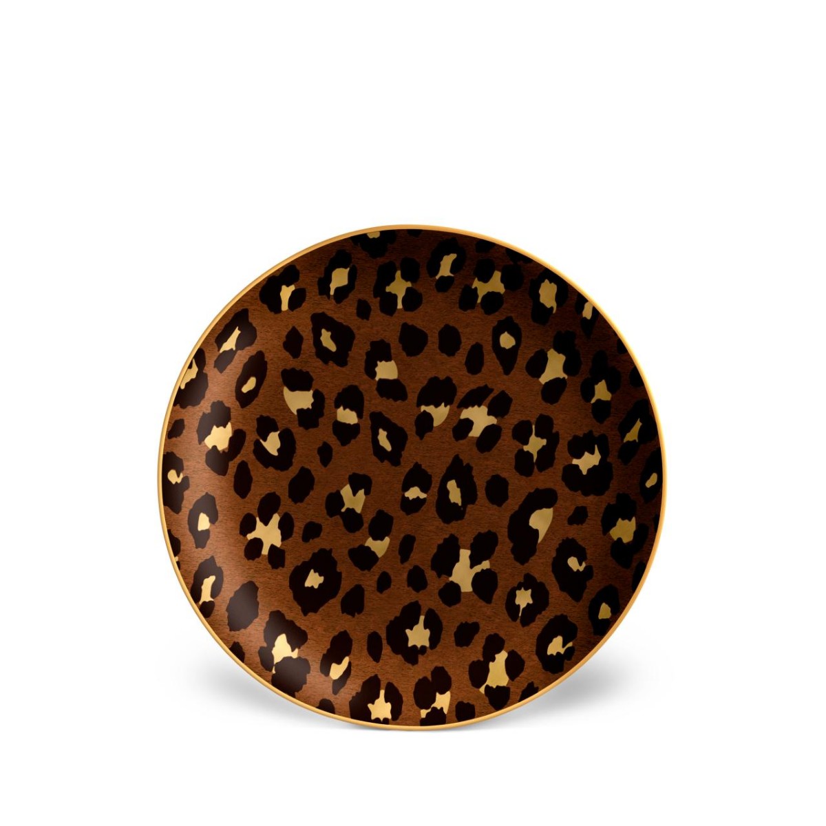 L'Objet I Leopard Dessert Plates (Set of 4)