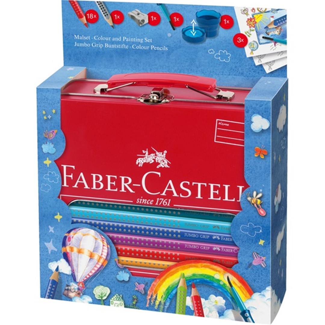 Faber-Castell - Jumbo GRIP Painting Set hot air balloon (201312)