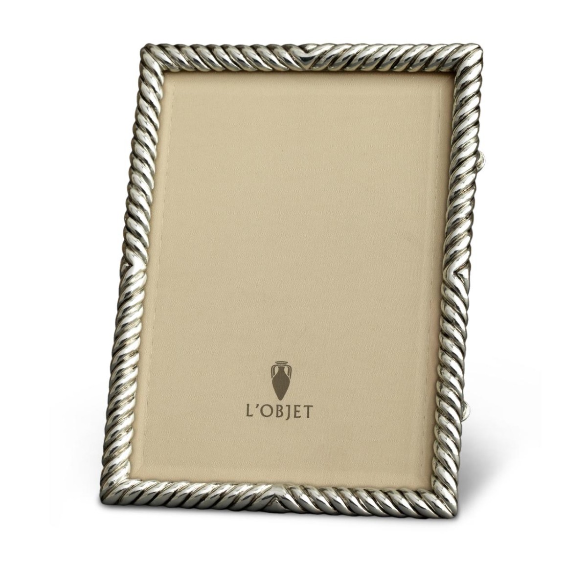 L'Objet I Deco Twist Frame Large Platinum