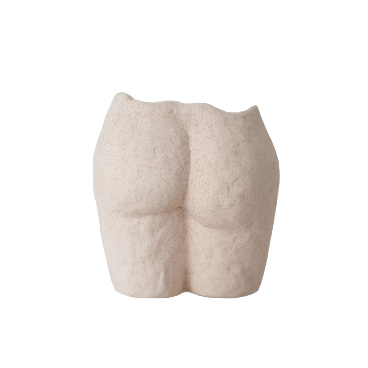 Anissa Kermiche | Popotin Vase | Beige Speckled