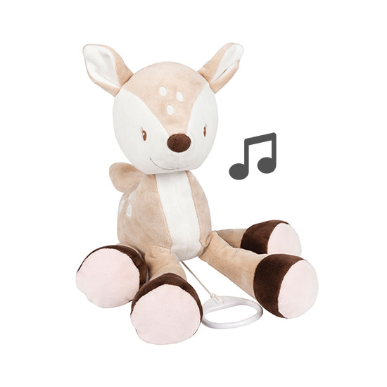 Nattou - Music Cuddling Animal - Fanny & Oscar Deer