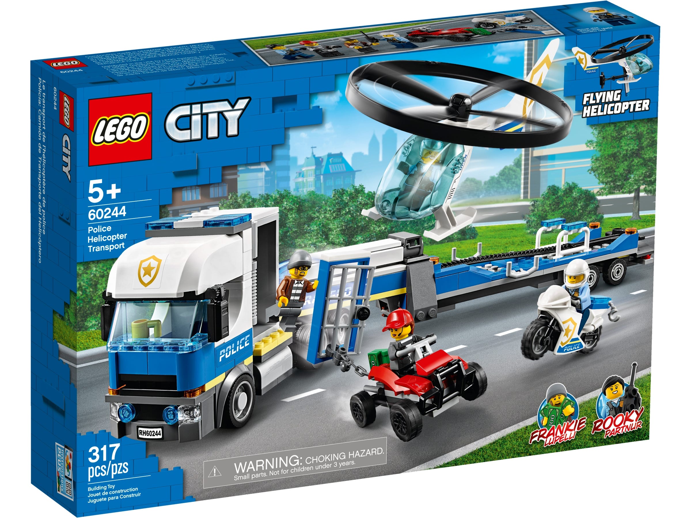 LEGO City - Police Helicopter Transport (60244)