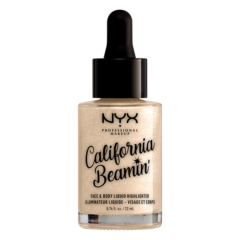 NYX Professional Makeup - California Beamin' Face & Body Liquid Highlighter - Pearl Necklace