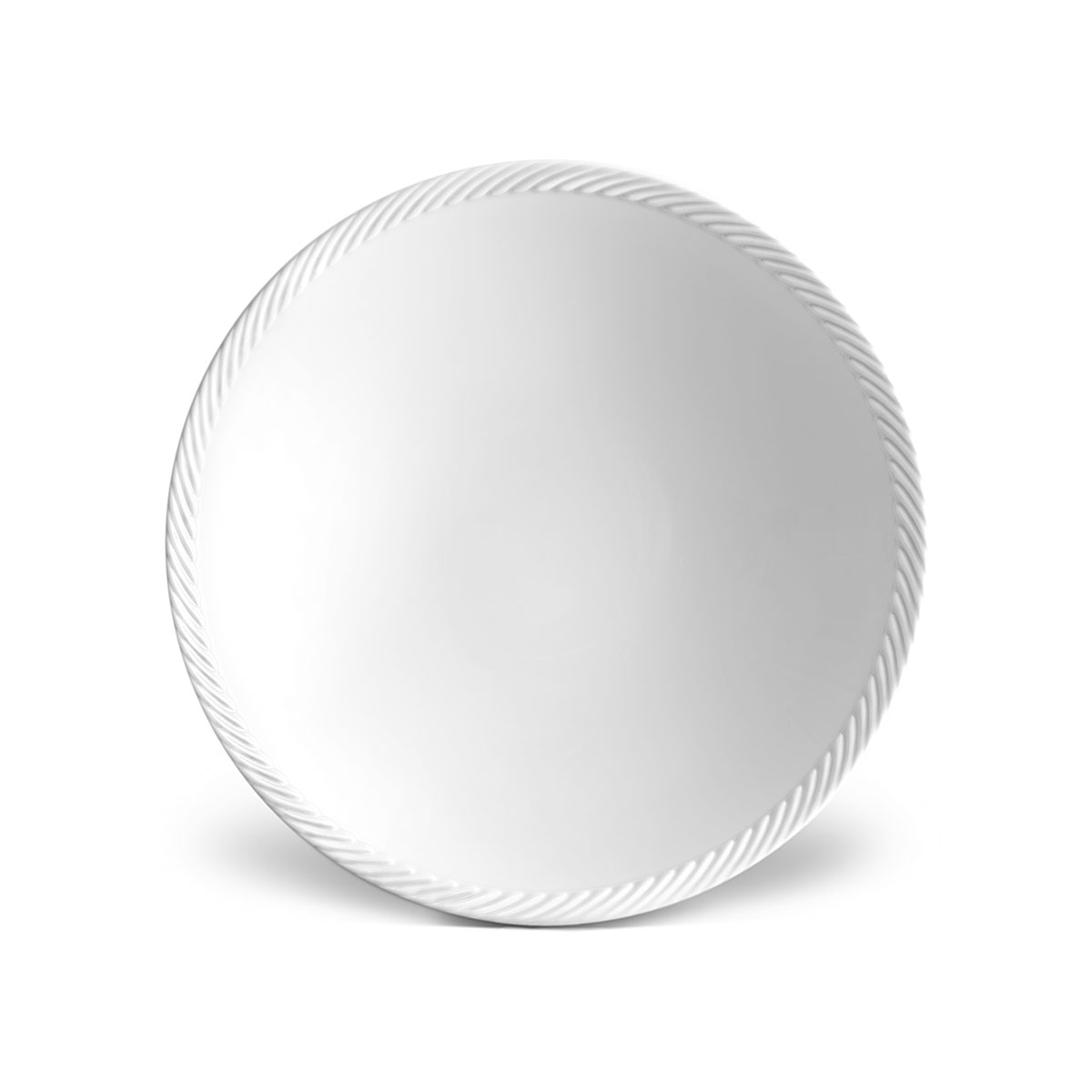 L'Objet I Corde Soup Plate White