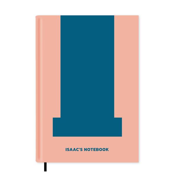 I is For Personalised Notebook A5