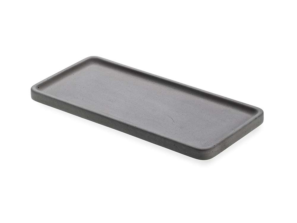 LIKEconcrete - Karin Tray Medium 40 x 20 x 2 cm - Antracit Grey (93766)