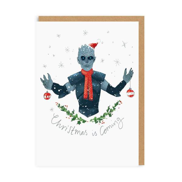 Christmas Is Coming Greeting Card
