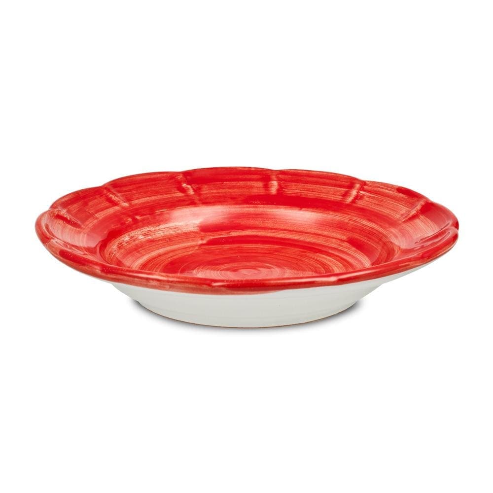 Pasta Dish 23.5cm by Sol'Art in Tomato Red