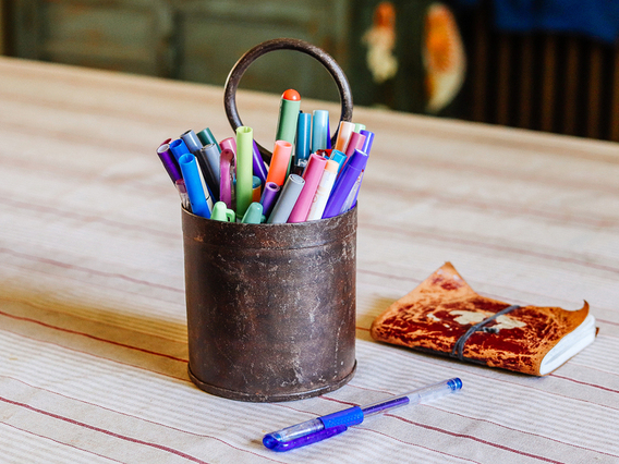 Metal Plant Pot - Single