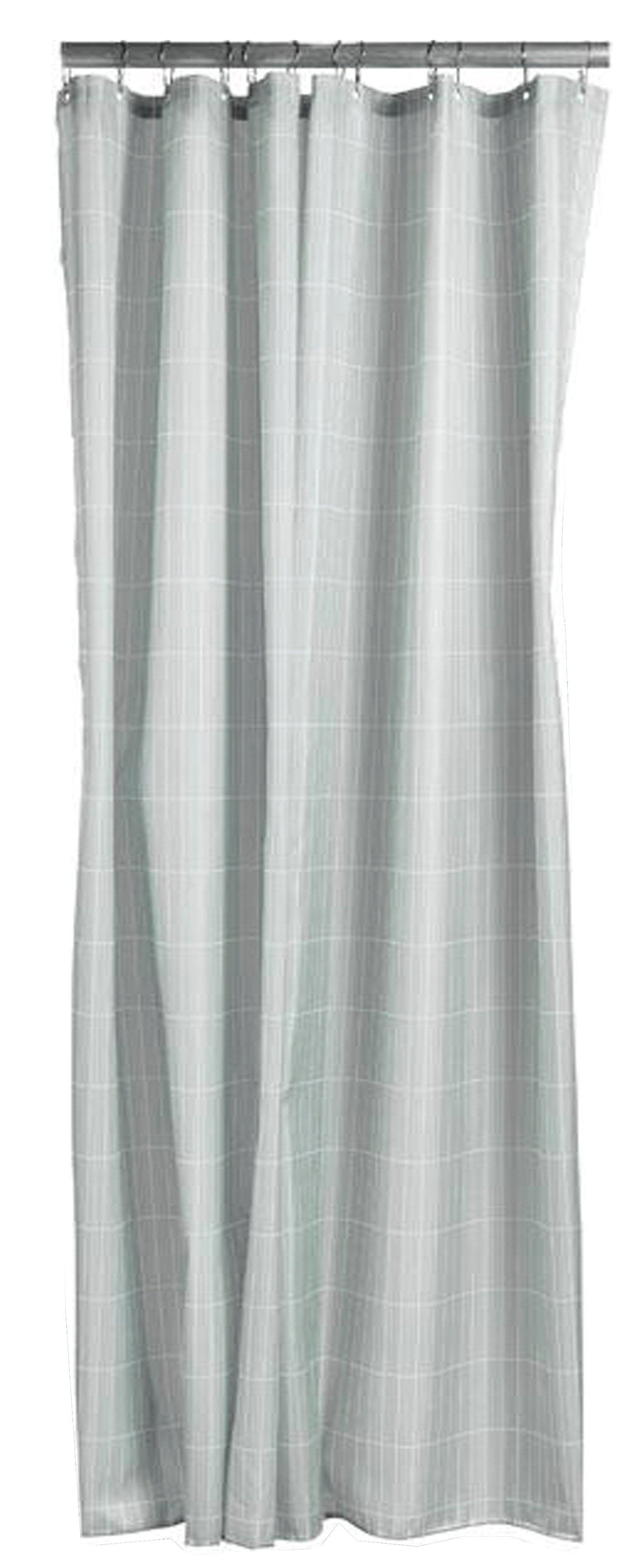 Zone - Tiles Shower Curtain 200 x 180 cm - Eucalyptus Green (331840)