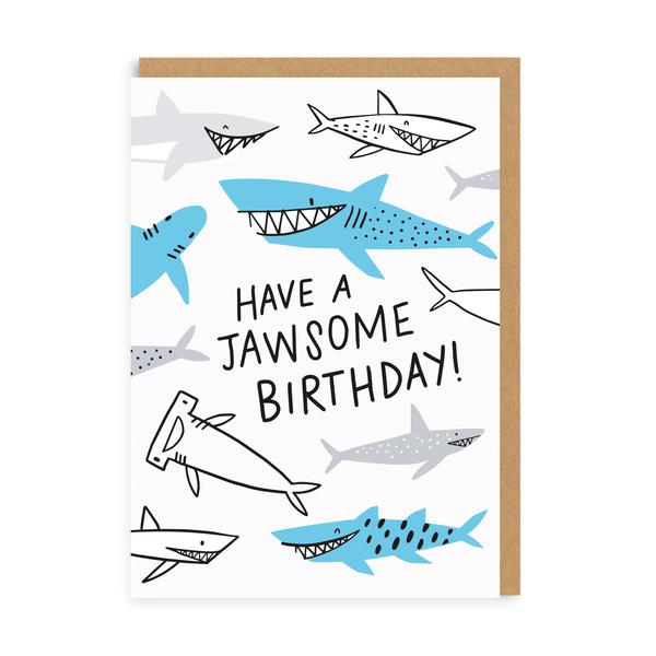 Jawsome Birthday Greeting Card