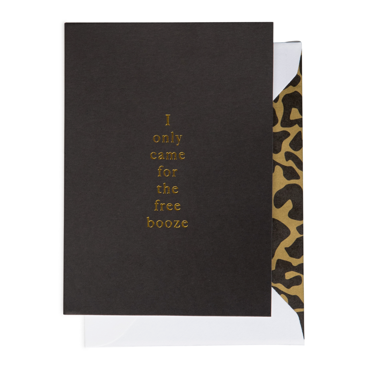 Cardsome | Cards - I Only Came for the Free Booze
