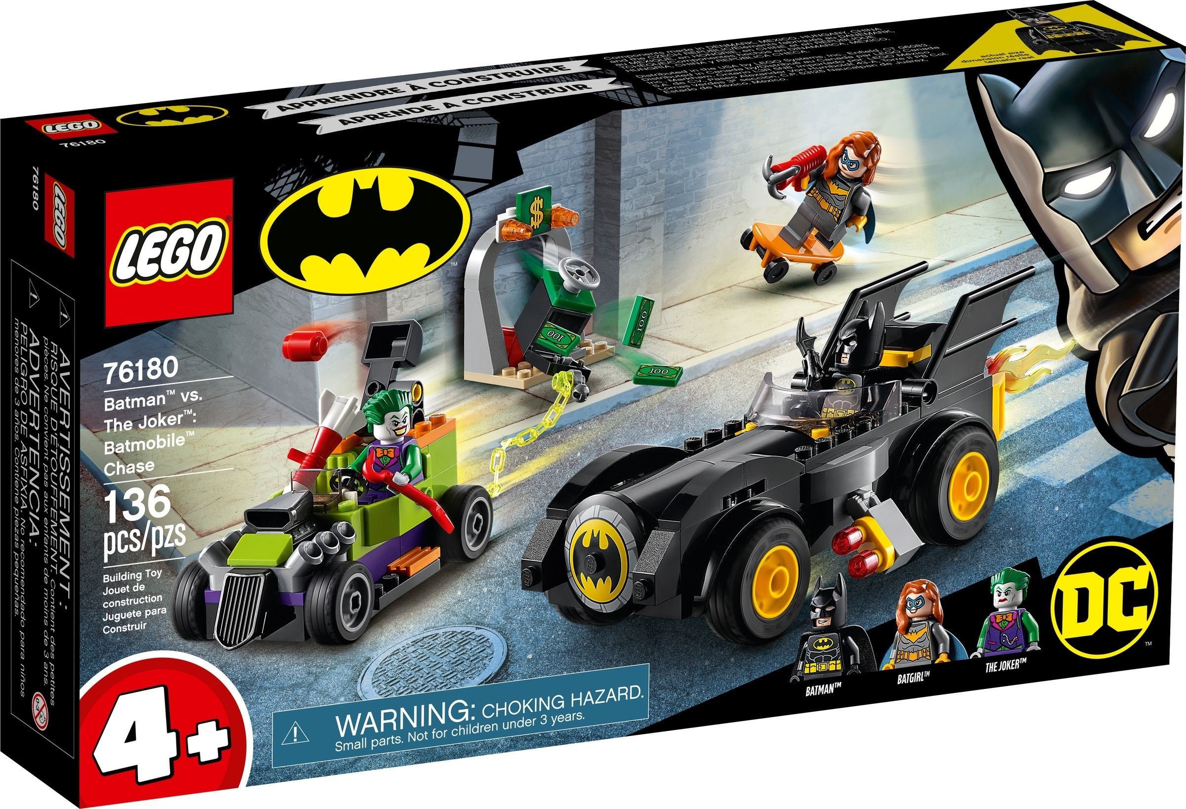 LEGO Super Heroes - Batman vs. The Joker: Batmobile Chase (76180)