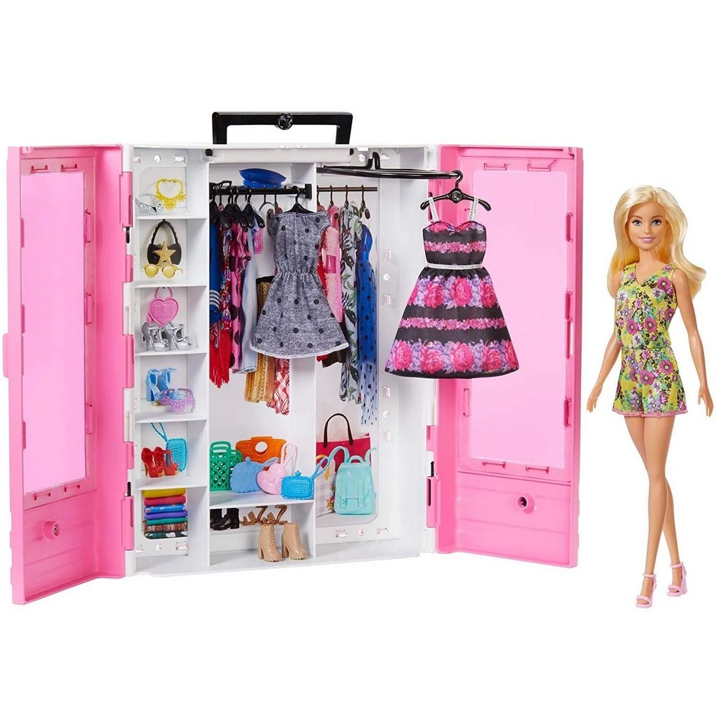 Barbie - Barbie Fashionistas Ultimate Closet Doll and Accessory(GBK12)