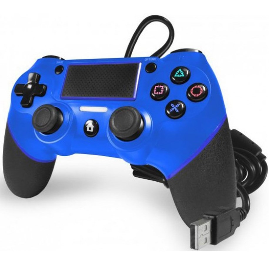 TTX Playstation 4 Champion Wired Controller Blue