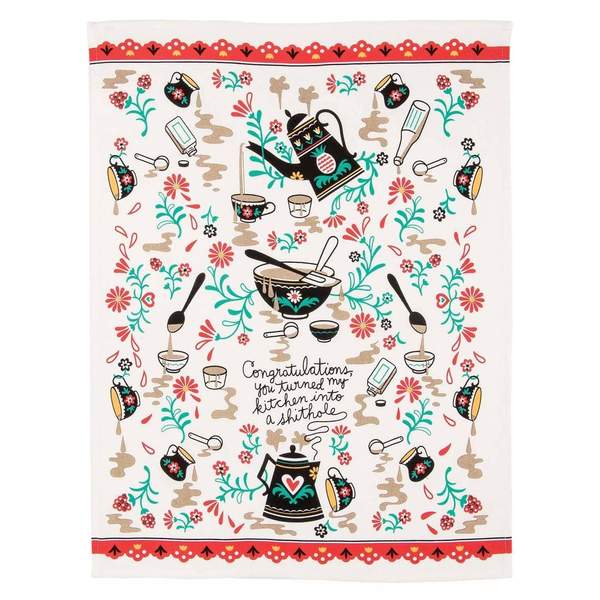 Kitchen Sh*thole Tea Towel