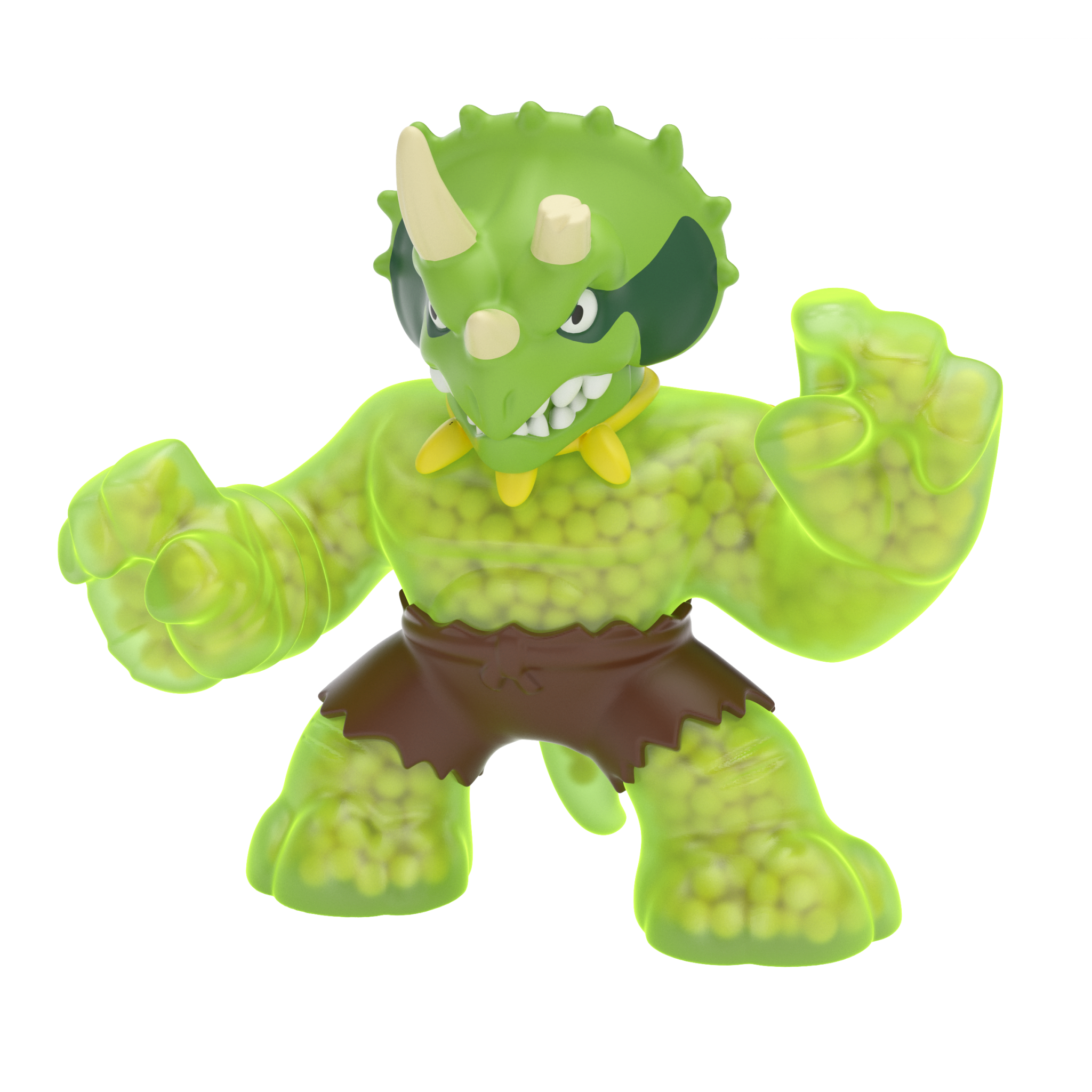 Goo Jit Zu - Fighters S3 - Single Pack - Tritops the Tricerotops (40-00755D)