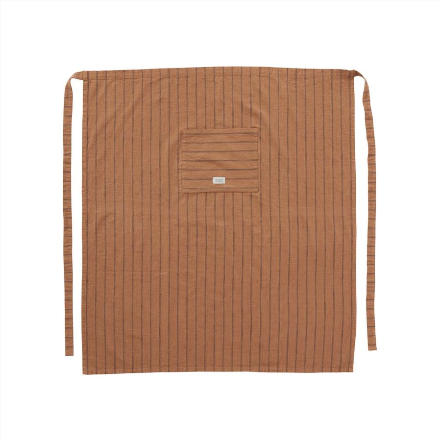 OYOY Living - Gobi Chef Organic Apron - Dark Caramel