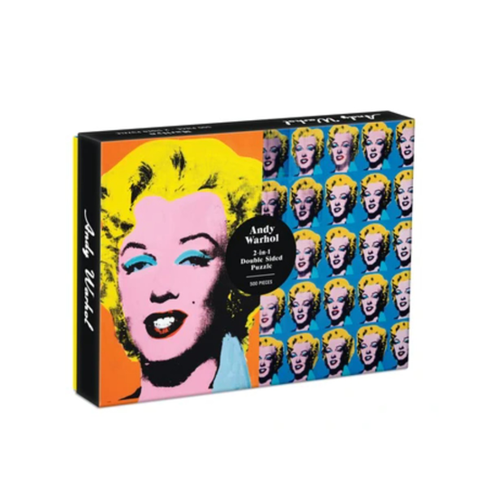 Andy Warhol I Marilyn 500 Piece Double Sided Puzzle