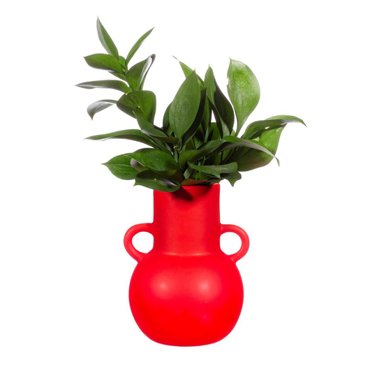 Amphora Vase Lipstick Red Small
