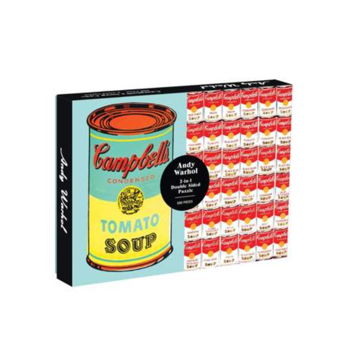 Andy Warhol I Soup Can 2-sided 500 Piece Puzzle