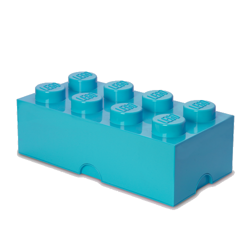 Room Copenhagen - LEGO Storeage Brick 8 - Medium Azur (40041743)