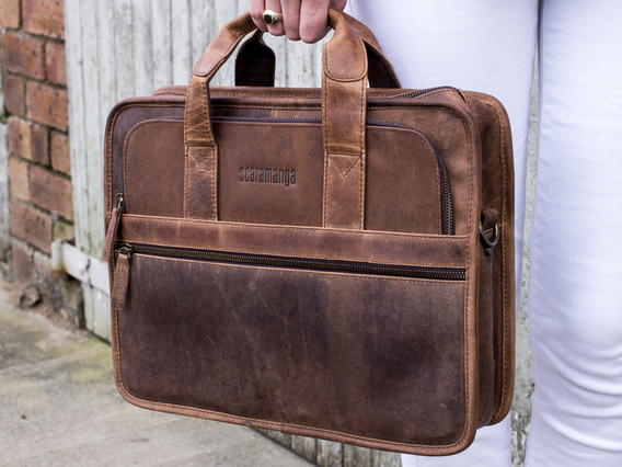 Women's Citylander Laptop Bag Brown 15 Inch
