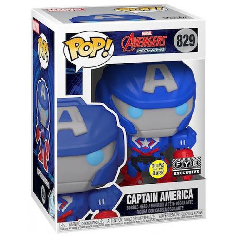 Funko! POP - Exclusive Marvel Mech Captain America (55633)