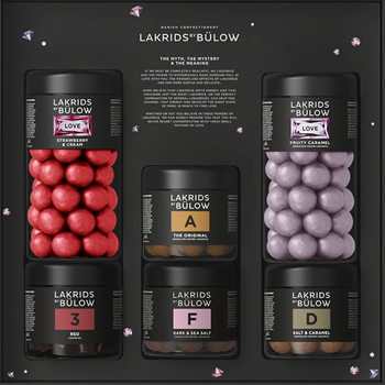 Lakrids By Bülow - Large Black Box Love Edtion 1115 g (500523)