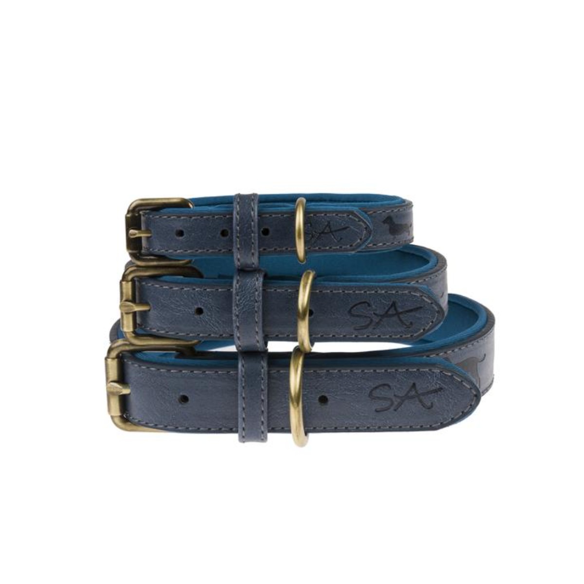 Sophie Allport | Teal Dog Collar Large