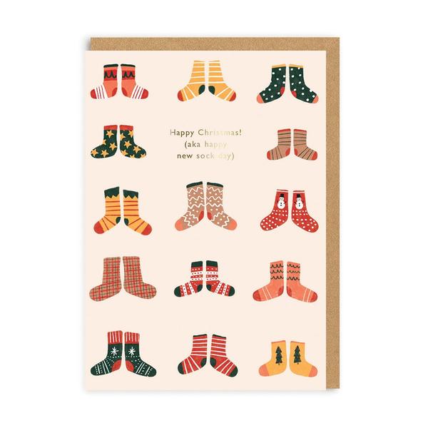 Christmas aka New Sock Day Christmas Card